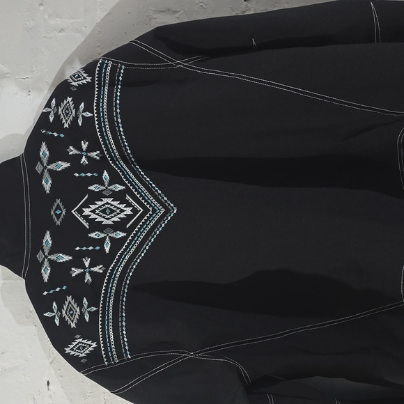 Cowgirl Hardware Black Embroidered Jacket - Picture 3 of 3